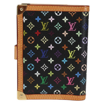 LOUIS VUITTON Multicolor Agenda PM Day Planner Cover Black R20895 Auth BA3942V - 0