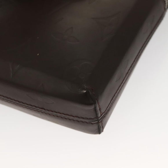 LOUIS VUITTON Monogram Lace Ray Pouch Brown M46550 LV Auth BA3945