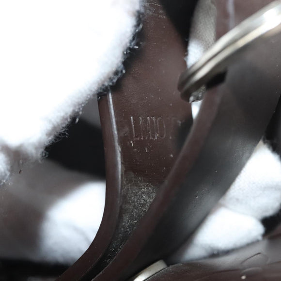 LOUIS VUITTON Monogram Lace Ray Pouch Brown M46550 LV Auth BA3945