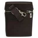 LOUIS VUITTON Monogram Lace Ray Pouch Brown M46550 LV Auth BA3945-2