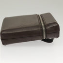 LOUIS VUITTON Monogram Lace Ray Pouch Brown M46550 LV Auth BA3945-3