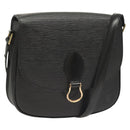 LOUIS VUITTON Epi Saint Cloud GM Shoulder Bag Black Noir M52192 LV Auth BA3946-1