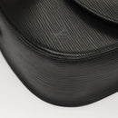 LOUIS VUITTON Epi Saint Cloud GM Shoulder Bag Black Noir M52192 LV Auth BA3946-11