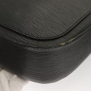 LOUIS VUITTON Epi Saint Cloud GM Shoulder Bag Black Noir M52192 LV Auth BA3946-13