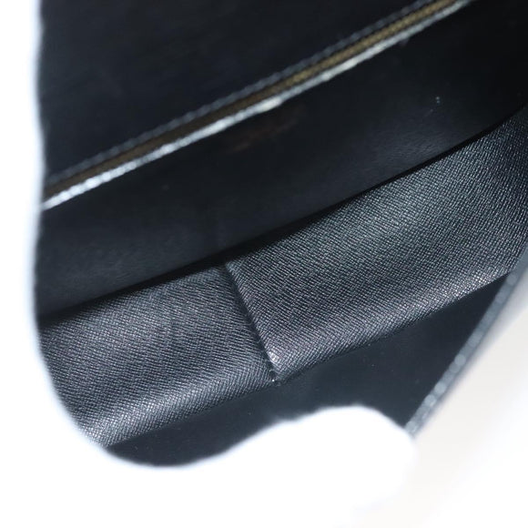 LOUIS VUITTON Epi Saint Cloud GM Shoulder Bag Black Noir M52192 LV Auth BA3946