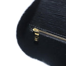 LOUIS VUITTON Epi Saint Cloud GM Shoulder Bag Black Noir M52192 LV Auth BA3946-20