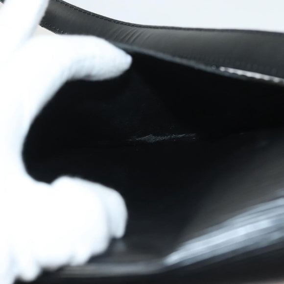 LOUIS VUITTON Epi Saint Cloud GM Shoulder Bag Black Noir M52192 LV Auth BA3946