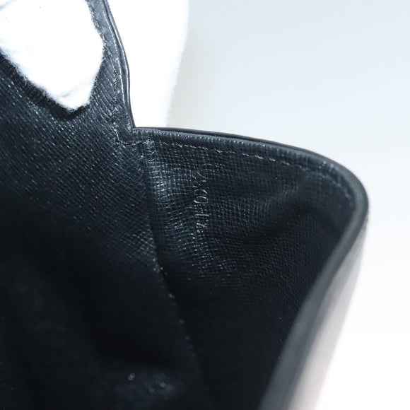 LOUIS VUITTON Epi Saint Cloud GM Shoulder Bag Black Noir M52192 LV Auth BA3946