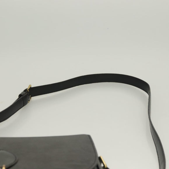 LOUIS VUITTON Epi Saint Cloud GM Shoulder Bag Black Noir M52192 LV Auth BA3946