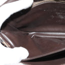 Burberrys Nova Check Shoulder Bag Canvas Beige Gold Auth BA3948-20