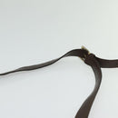 Burberrys Nova Check Shoulder Bag Canvas Beige Gold Auth BA3948-8