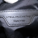 Stella MacCartney Backpack Nylon Gold Black Auth BA395-22