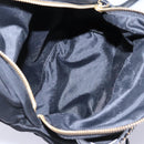 Stella MacCartney Backpack Nylon Gold Black Auth BA395-21