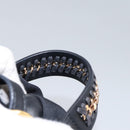 Stella MacCartney Backpack Nylon Gold Black Auth BA395-8