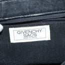 GIVENCHY Shoulder Bag Leather Black Gold Auth BA3952-11