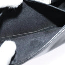 GIVENCHY Shoulder Bag Leather Black Gold Auth BA3952-20