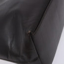 GUCCI Bamboo Shoulder Bag Leather Dark Brown Gold 001 3007 Auth BA3953-14