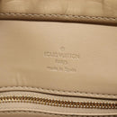 LOUIS VUITTON Monogram Vernis Houston Hand Bag Beige M91004 LV Auth BA3957-18