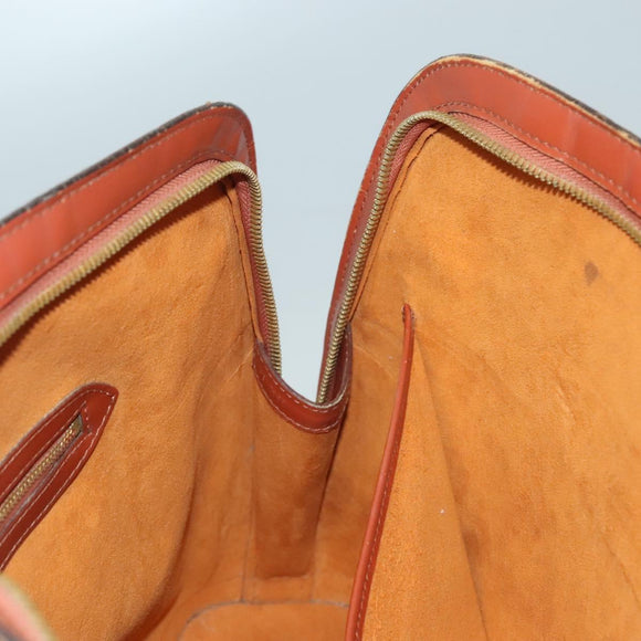 LOUIS VUITTON Epi Lussac Shoulder Bag Brown M52283 LV Auth BA3958