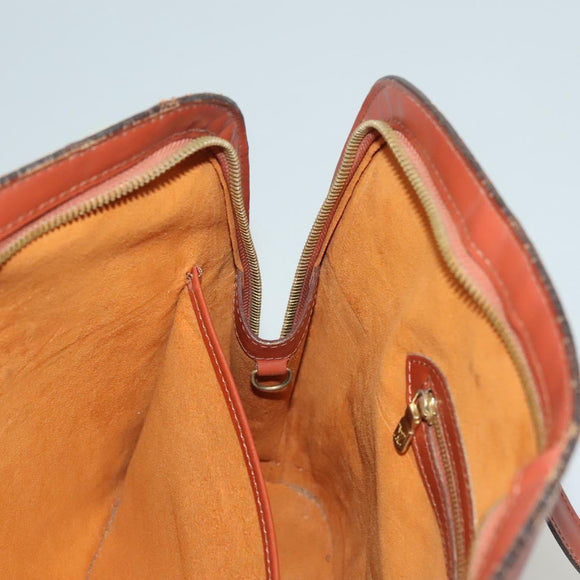 LOUIS VUITTON Epi Lussac Shoulder Bag Brown M52283 LV Auth BA3958