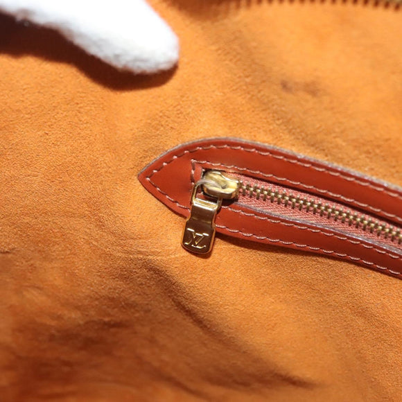 LOUIS VUITTON Epi Lussac Shoulder Bag Brown M52283 LV Auth BA3958