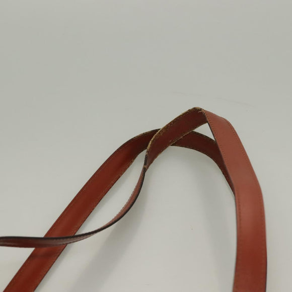 LOUIS VUITTON Epi Lussac Shoulder Bag Brown M52283 LV Auth BA3958