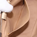 GUCCI GG Supreme Web Sherry Line Bag PVC Beige Gold 904 02 069 Auth BA3963-21