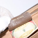 GUCCI GG Supreme Web Sherry Line Bag PVC Beige Gold 904 02 069 Auth BA3963-22