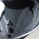 BURBERRY Nova Check Black Label Shoulder Bag Nylon Black Silver Auth BA3964-10