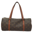 LOUIS VUITTON Monogram Papillon 30 Hand Bag M51385 LV Auth BA3974-2