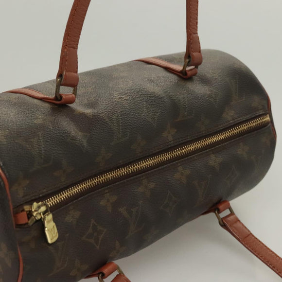 LOUIS VUITTON Monogram Papillon 30 Hand Bag M51385 LV Auth BA3974