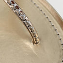 CHANEL COCO Mark Chain Strap Sandals Leather Gold CC Auth BA3976M-9