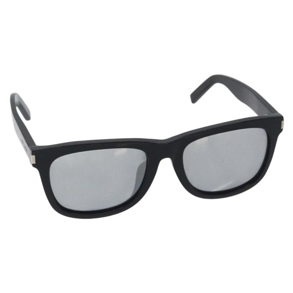 SAINT LAURENT Sunglasses Plastic Black Auth BA3984