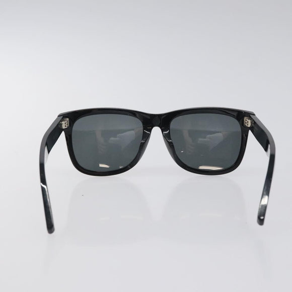 SAINT LAURENT Sunglasses Plastic Black Auth BA3984