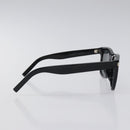 SAINT LAURENT Sunglasses Plastic Black Auth BA3984-5