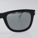 SAINT LAURENT Sunglasses Plastic Black Auth BA3984-7