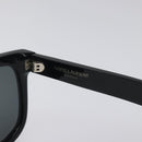 SAINT LAURENT Sunglasses Plastic Black Auth BA3984-9