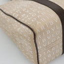 BVLGARI Logo Mania Tote Bag Canvas Beige Auth BA3987-16