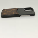 LOUIS VUITTON Monogram iPhone Case 3Set LV Auth BA3990-12