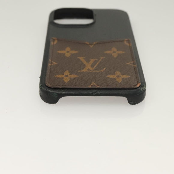 LOUIS VUITTON Monogram iPhone Case 3Set LV Auth BA3990