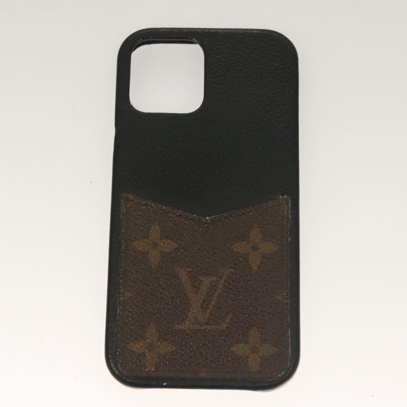LOUIS VUITTON Monogram iPhone Case 3Set LV Auth BA3990