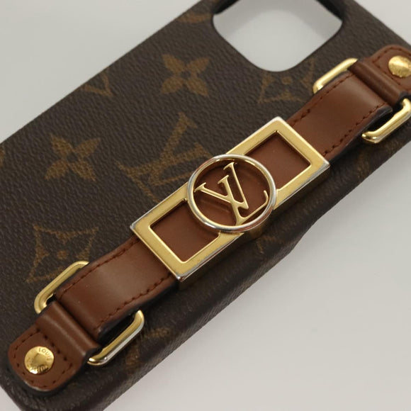 LOUIS VUITTON Monogram iPhone Case 3Set LV Auth BA3990