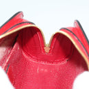 LOUIS VUITTON Epi Dauphine PM Pouch Castilian Red M48447 LV Auth BA3996-17