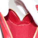 LOUIS VUITTON Epi Dauphine PM Pouch Castilian Red M48447 LV Auth BA3996-18