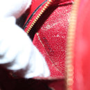 LOUIS VUITTON Epi Dauphine PM Pouch Castilian Red M48447 LV Auth BA3996-12