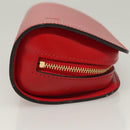 LOUIS VUITTON Epi Dauphine PM Pouch Castilian Red M48447 LV Auth BA3996-3