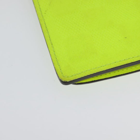 LOUIS VUITTON Damier Infini Brazza Portefeuille Wallet Green N62230 Auth BA4000