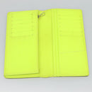 LOUIS VUITTON Damier Infini Brazza Portefeuille Wallet Green N62230 Auth BA4000-15