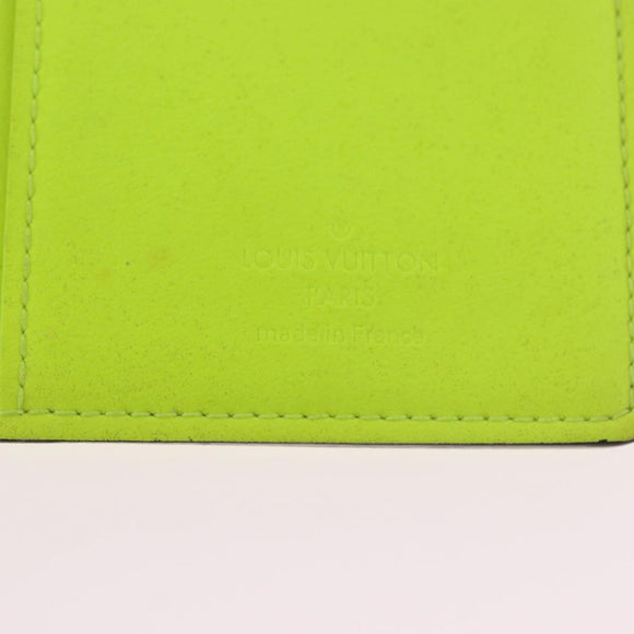 LOUIS VUITTON Damier Infini Brazza Portefeuille Portemonnee Groen N62230 Auth BA4000