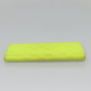 LOUIS VUITTON Damier Infini Brazza Portefeuille Wallet Green N62230 Auth BA4000-4